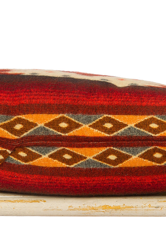 Alpaca Pillow COVER ONLY - Quilotoa  Red - 40x60cm