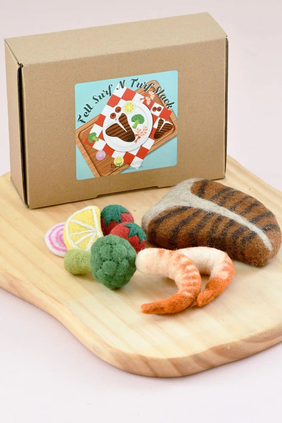 Surf and Turf Play Food Set
