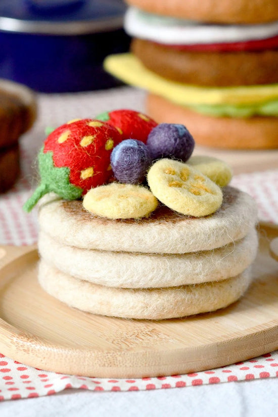 Pancake Stack Play Food Set