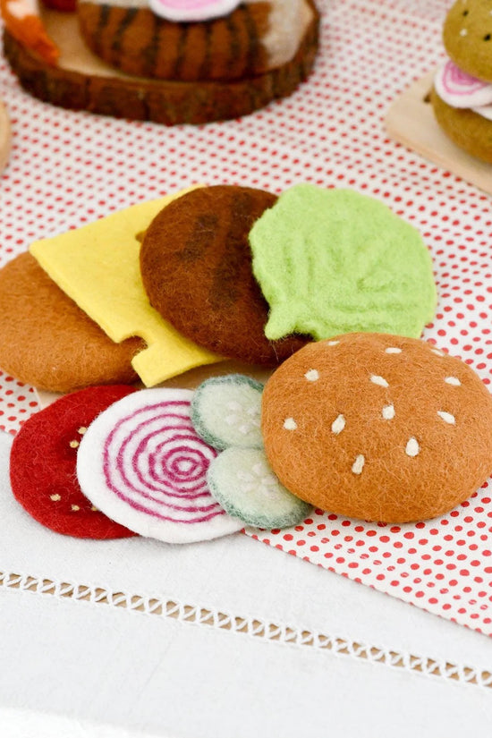 Burger Play Food Set
