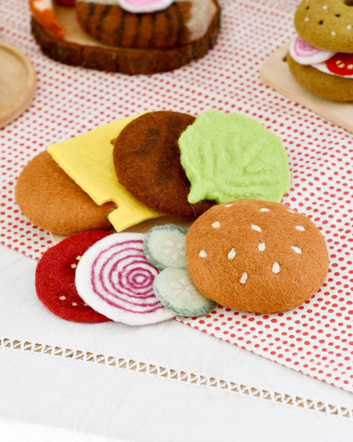 Burger Play Food Set