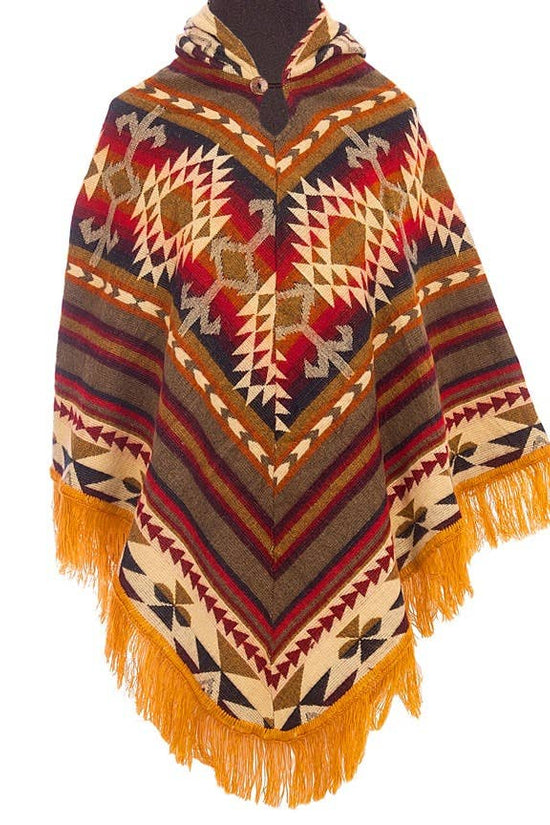 Poncho Triangle Yellow