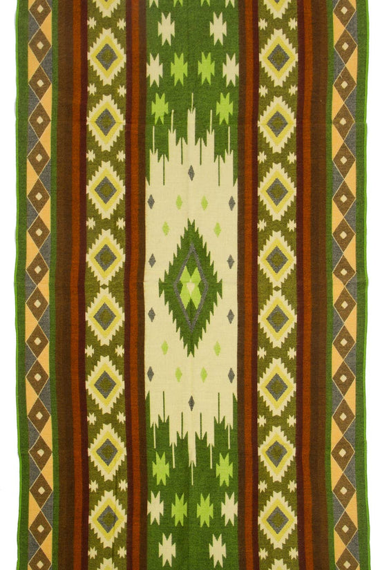 Mini Alpaca Blanket - Quilotoa Green - 110x185cm