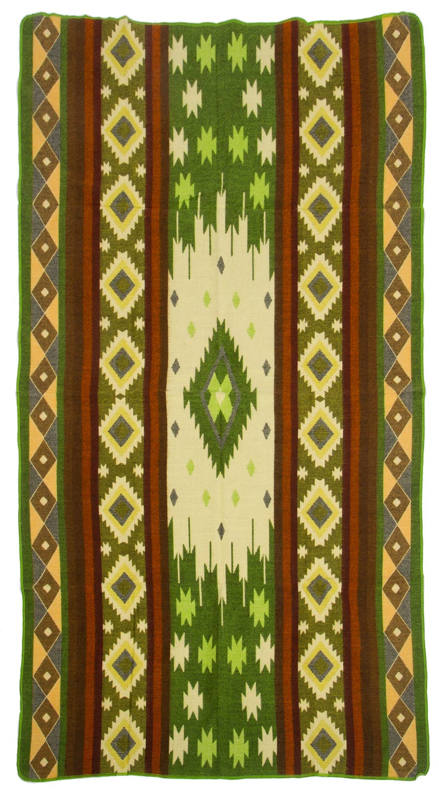 Mini Alpaca Blanket - Quilotoa Green - 110x185cm