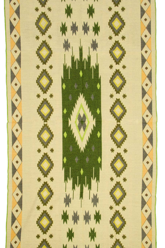 Mini Alpaca Blanket - Quilotoa Green - 110x185cm