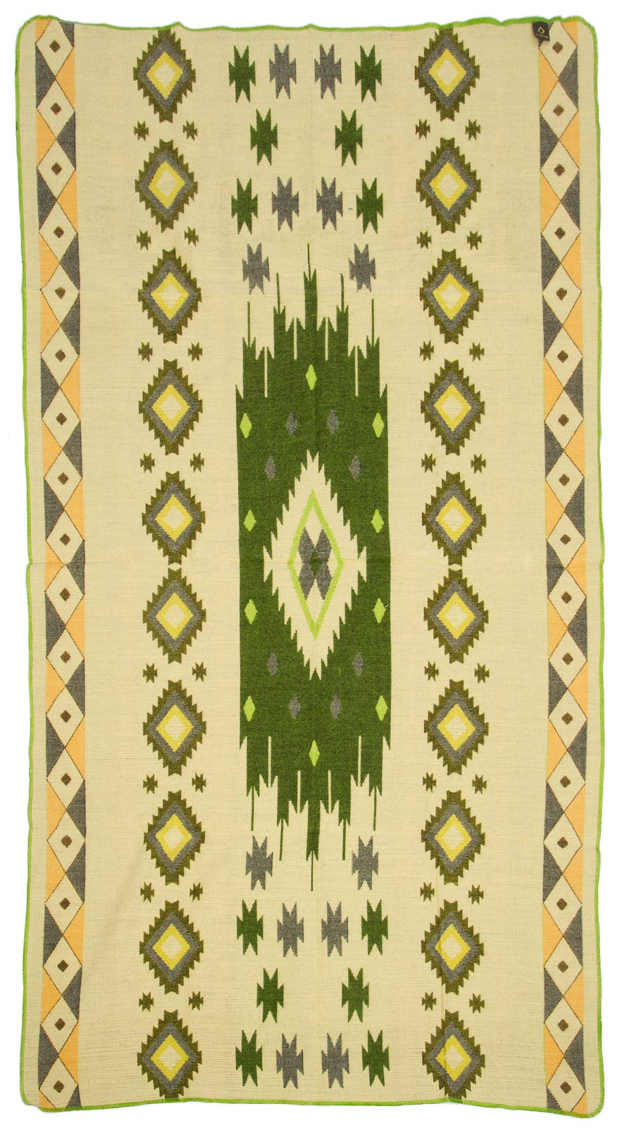 Mini Alpaca Blanket - Quilotoa Green - 110x185cm