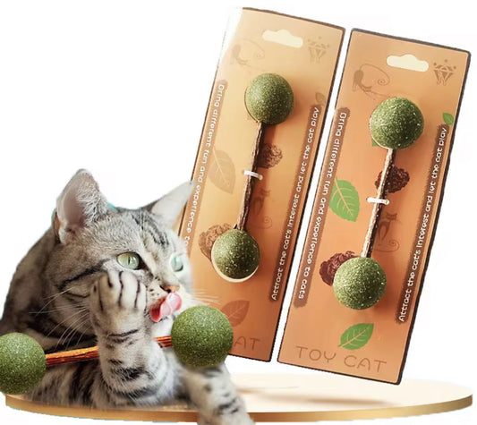 Catnip/Silvervine Miniature Barbell