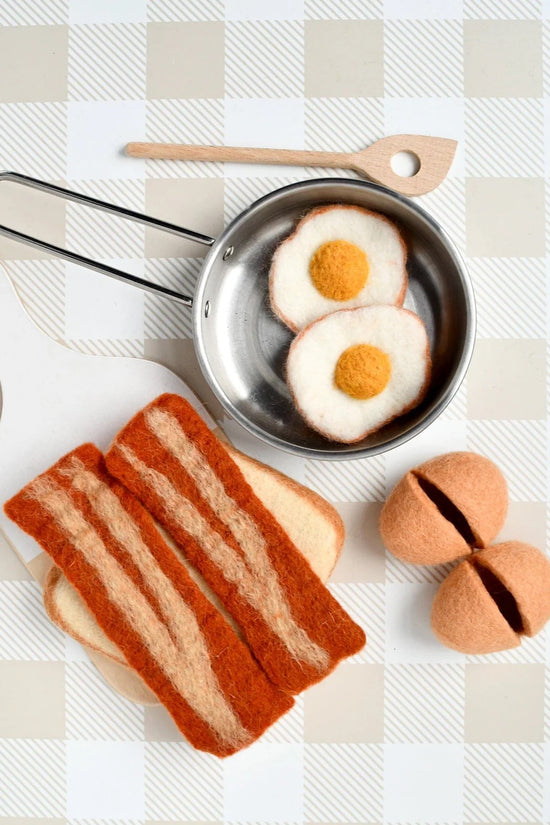 Bacon and Eggs Play Food Set
