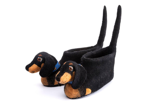 Dachshund Children's Slipper UK Size 12