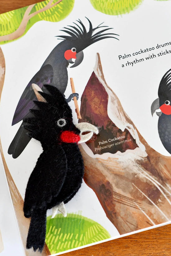 Busy Beaks Book and Finger Puppet Set