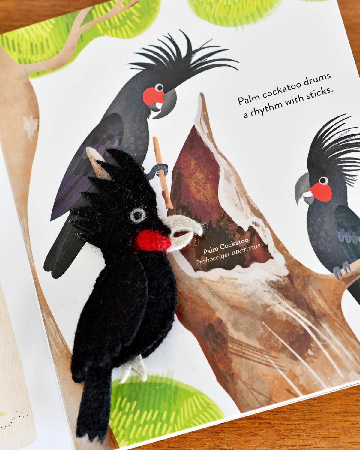 Busy Beaks Book and Finger Puppet Set