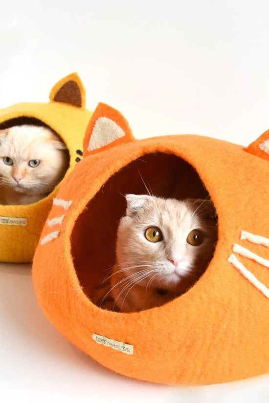 Cat Cave - Cat Head Orange
