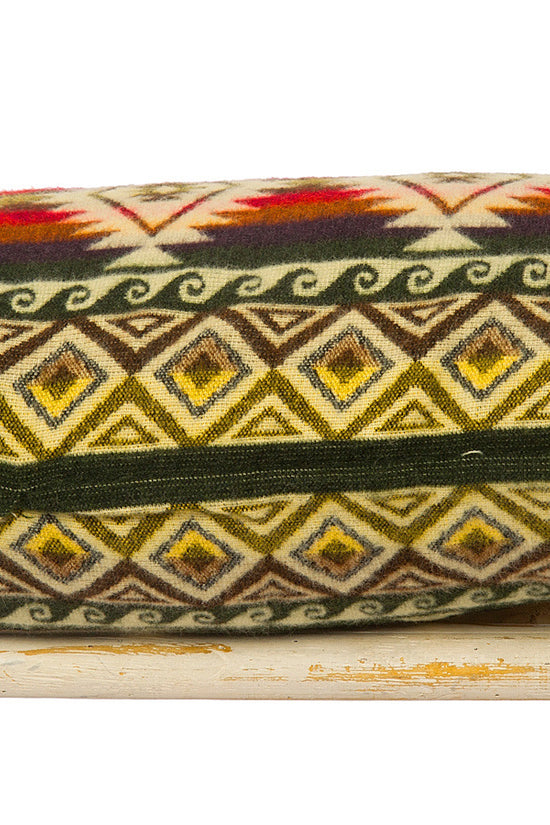 Alpaca Pillow with Insert - Cayambe Green - 40x60cm