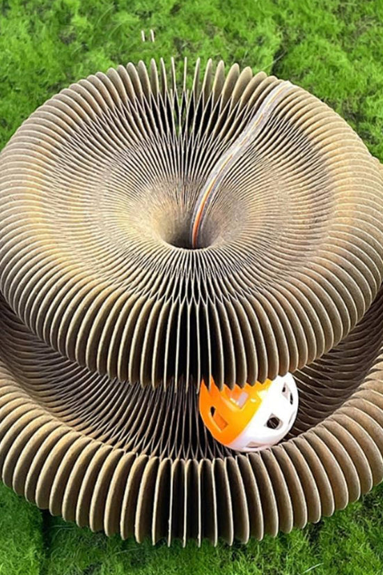 Cat Scratcher Toy Accordion