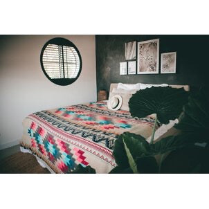 Alpaca Blanket - Antisana Pink - 190x225cm