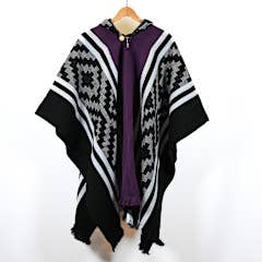 Poncho Mapuche	- Morado - Purple