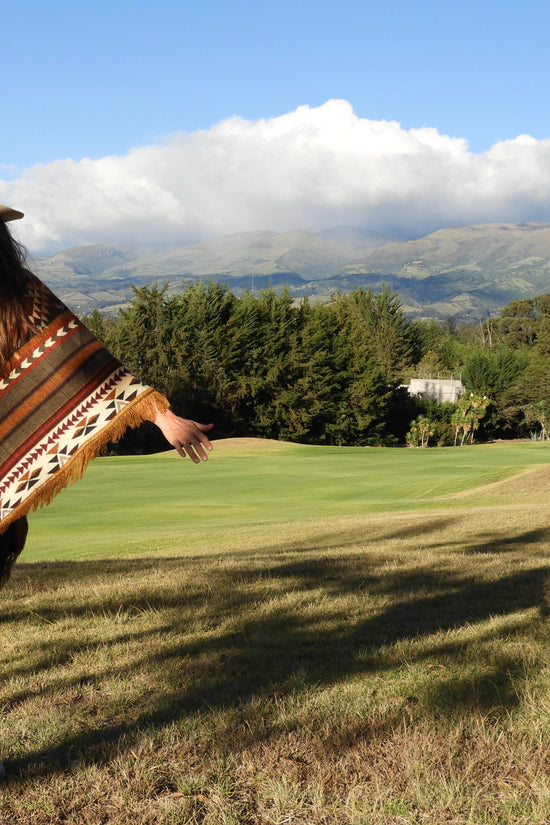 Poncho Triangle Yellow