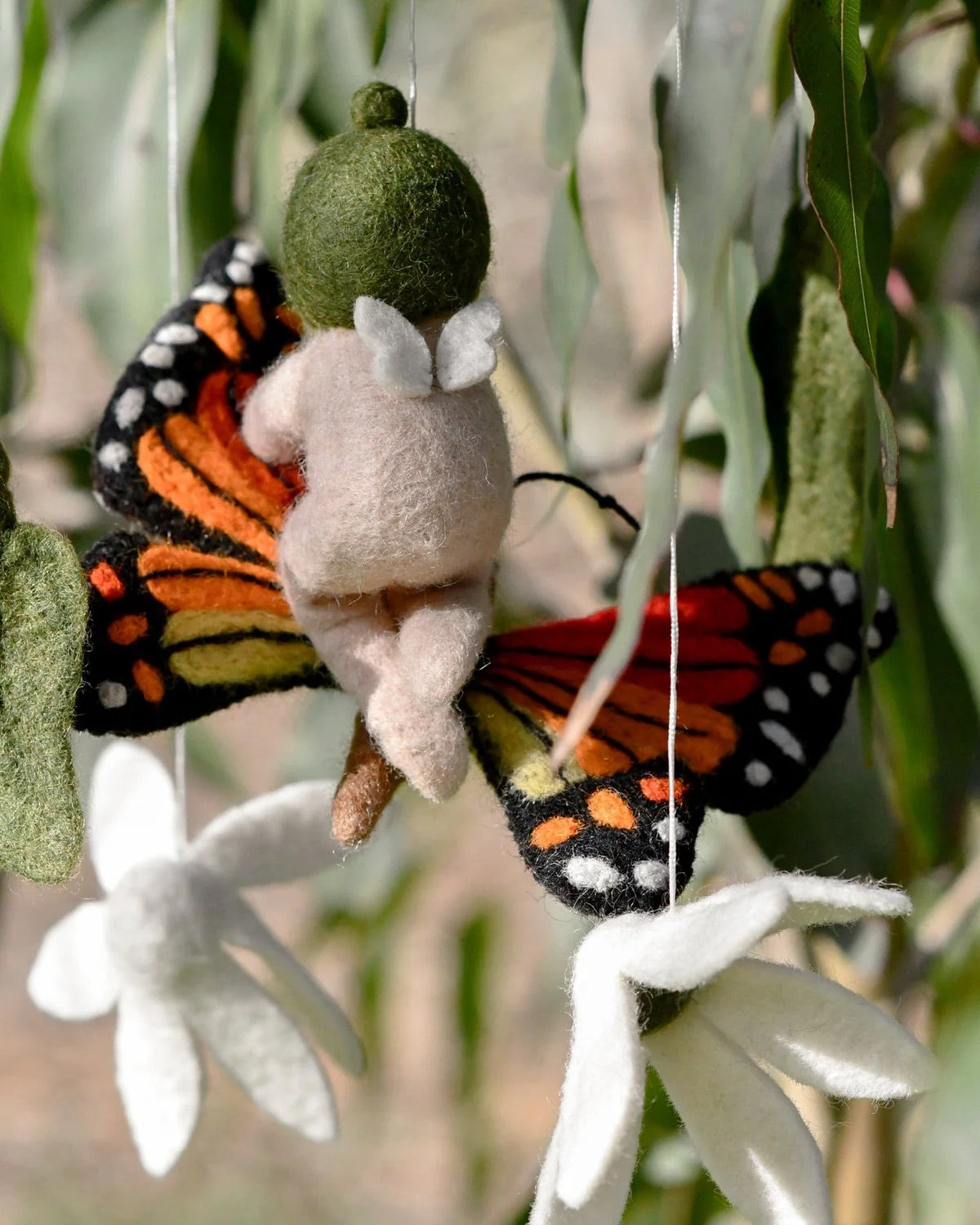 May Gibbs - Gumnut Baby with Butterfly Mobile
