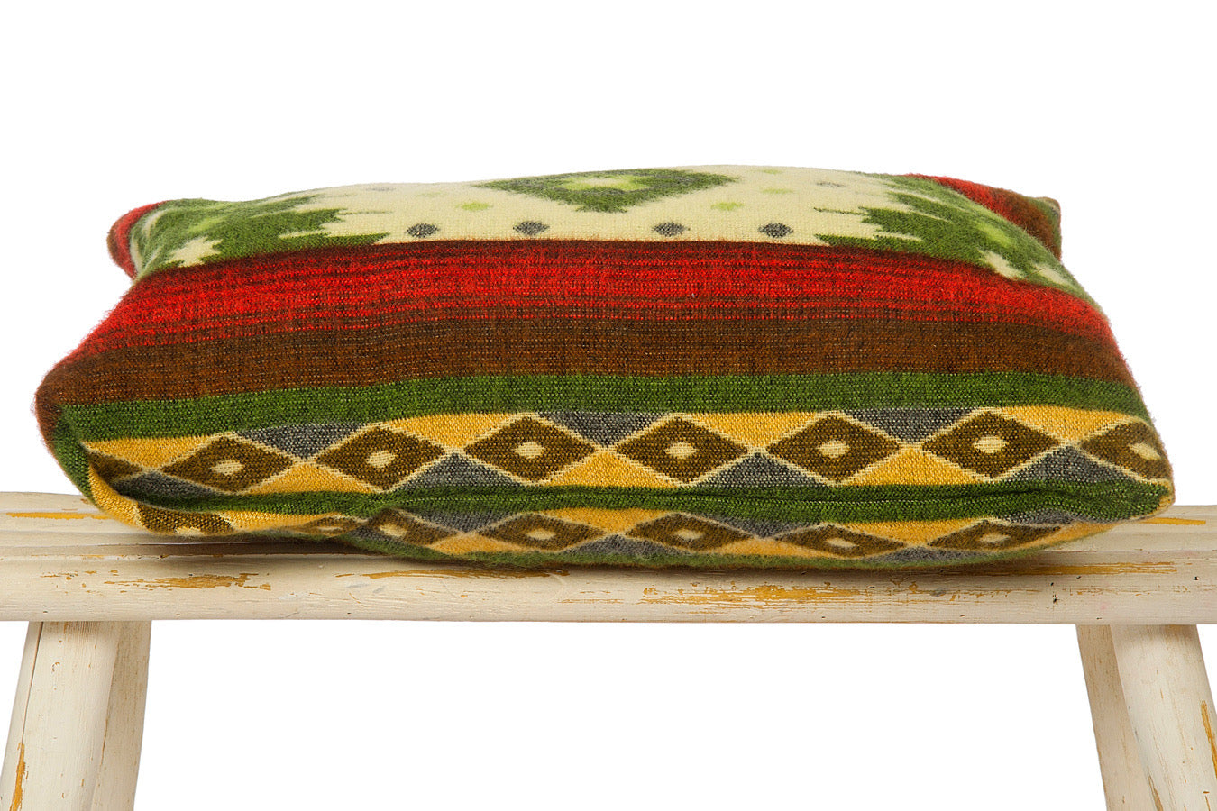 Alpaca Pillow COVER ONLY - Quilotoa Green - 40x60cm