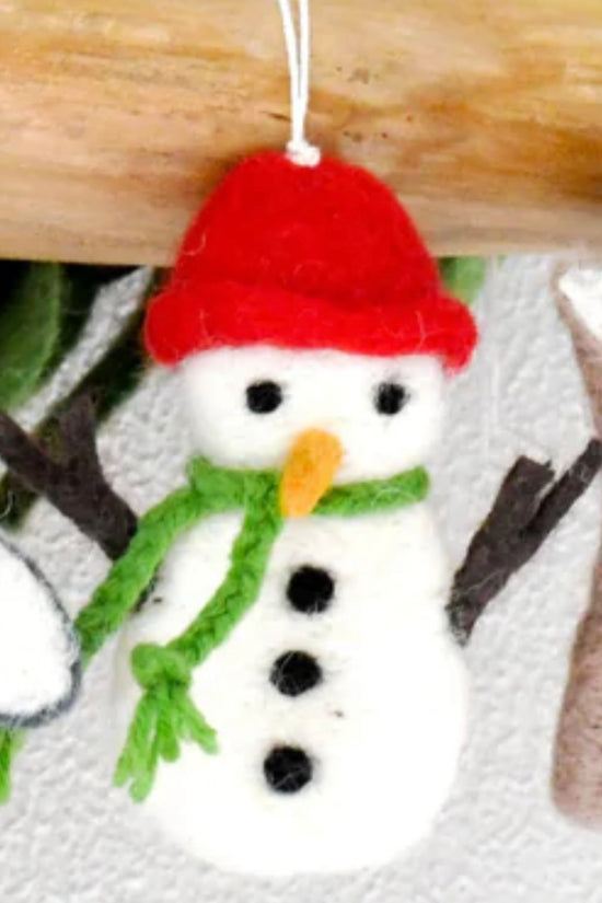 Wool Decorations for Christmas