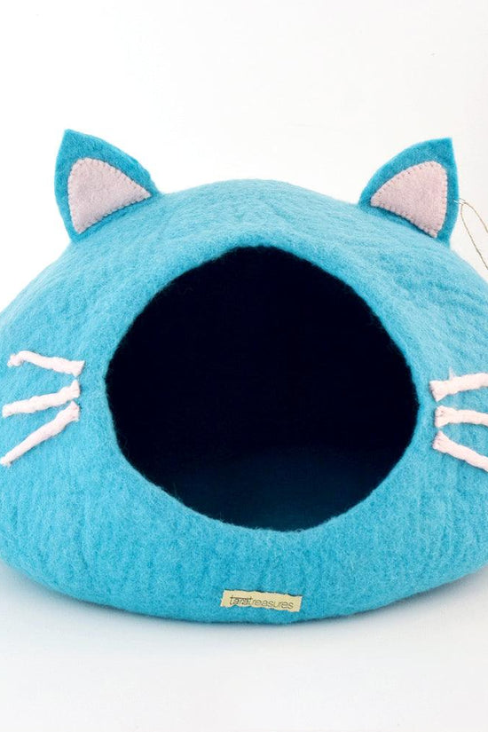 Cat Cave - Cat Head Blue