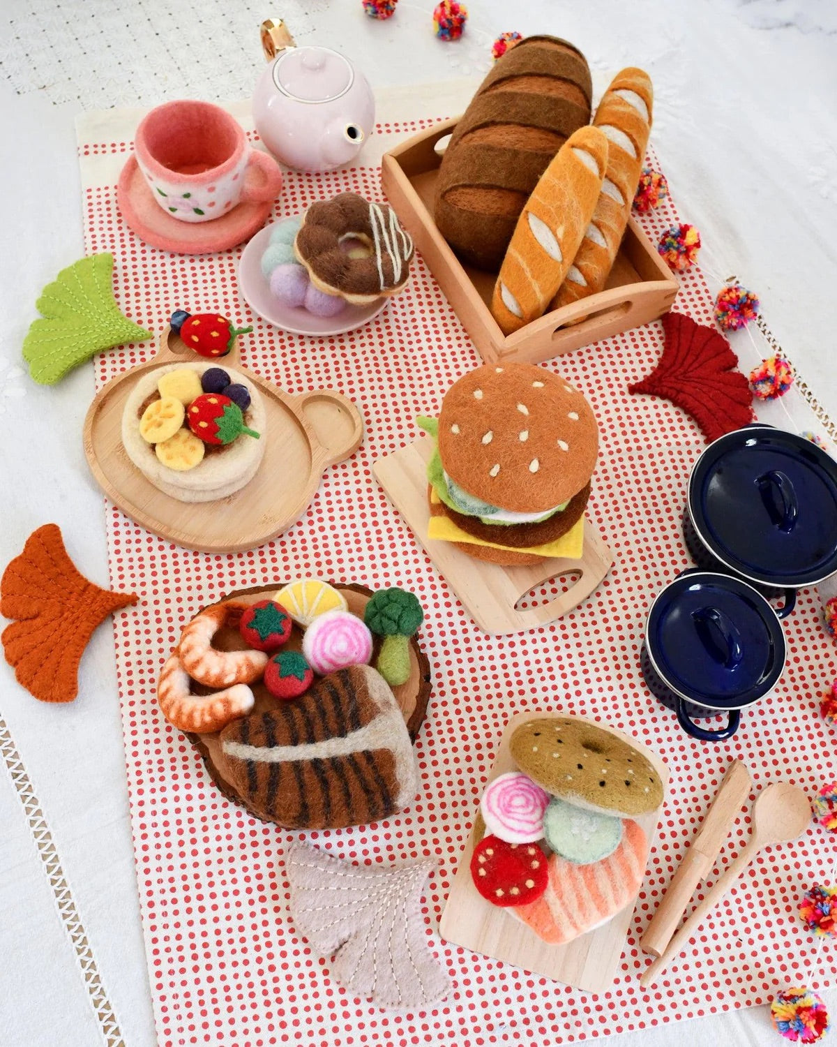 Pancake Stack Play Food Set