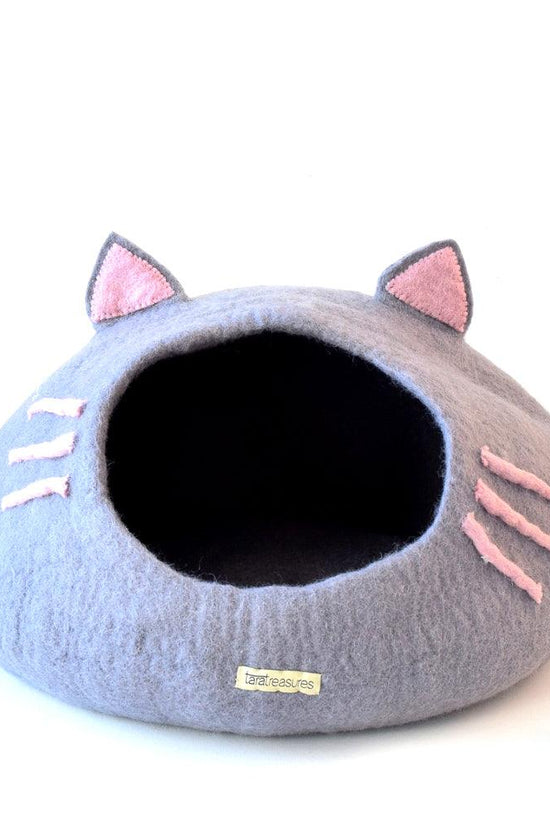 Cat Cave - Cat Head Light Grey