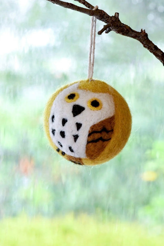 Wool Handmade Christmas Bauble