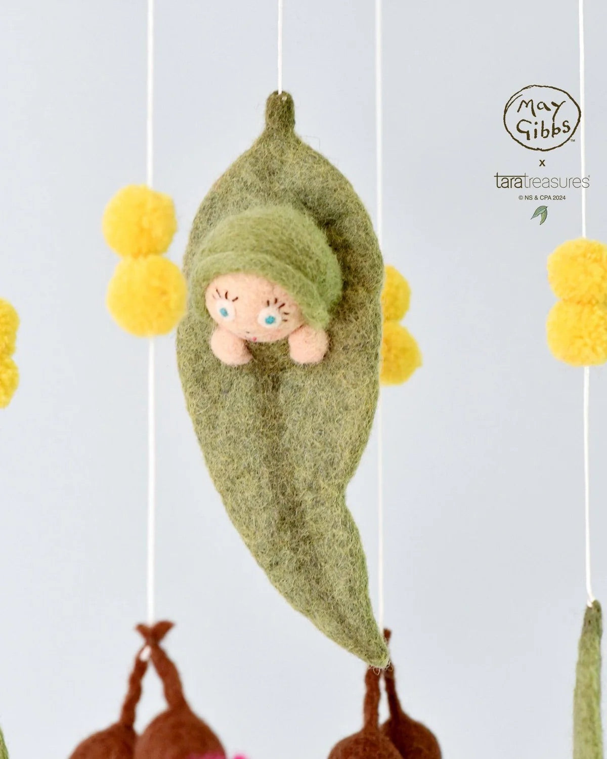May Gibbs Mobile - Gumnut Baby