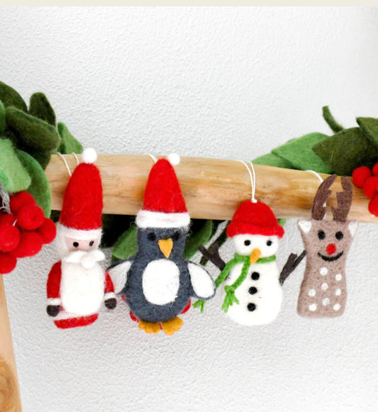 Wool Christmas Decorations