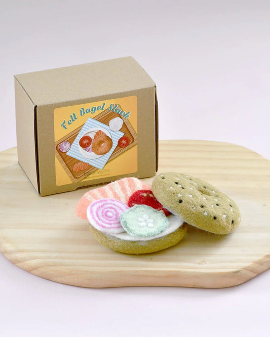 Bagel Stack Play Food Set