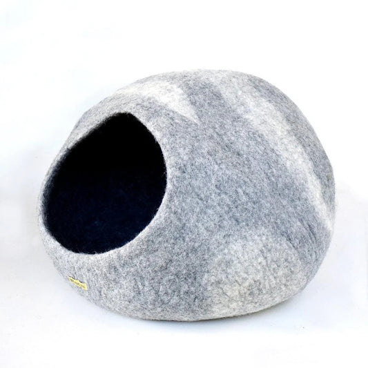 Cat Cave - Grey Stone (Large)