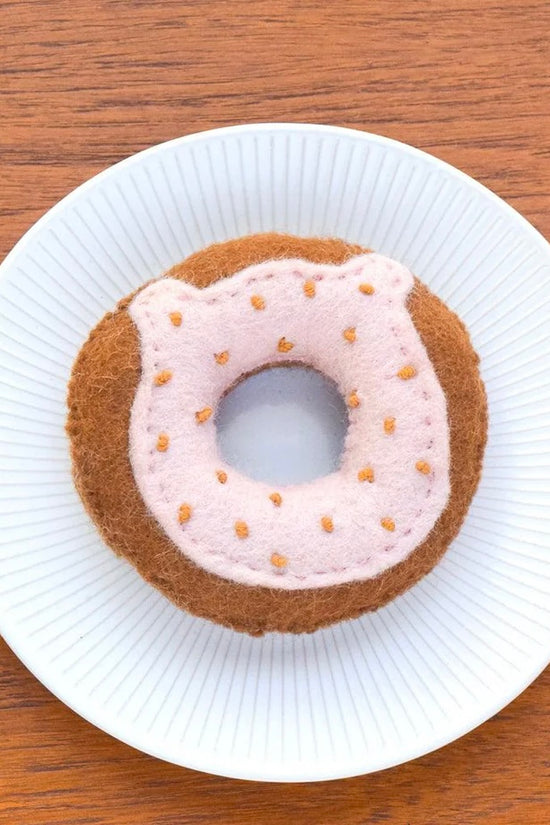 Donut with Catnip Pocket