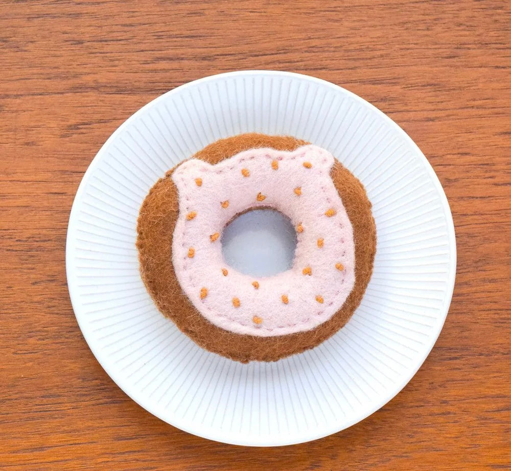 Donut with Catnip Pocket