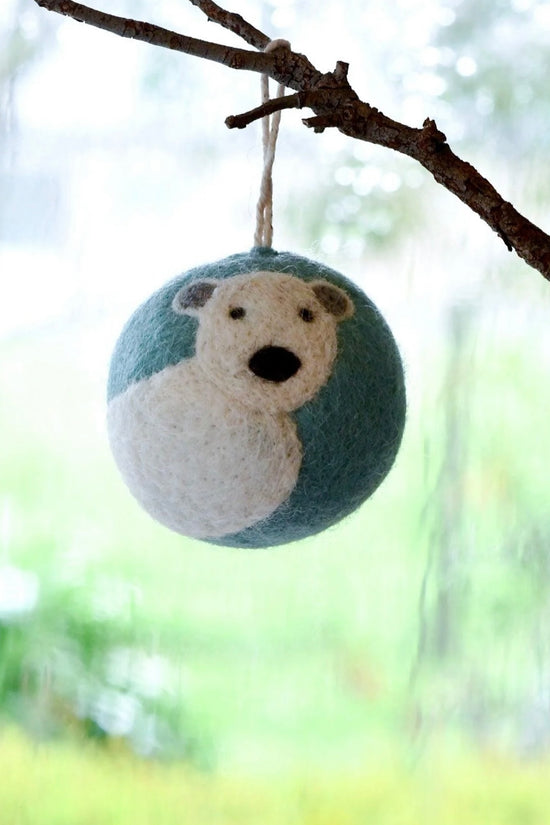 Wool Holiday Ornament