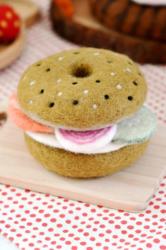 Bagel Stack Play Food Set