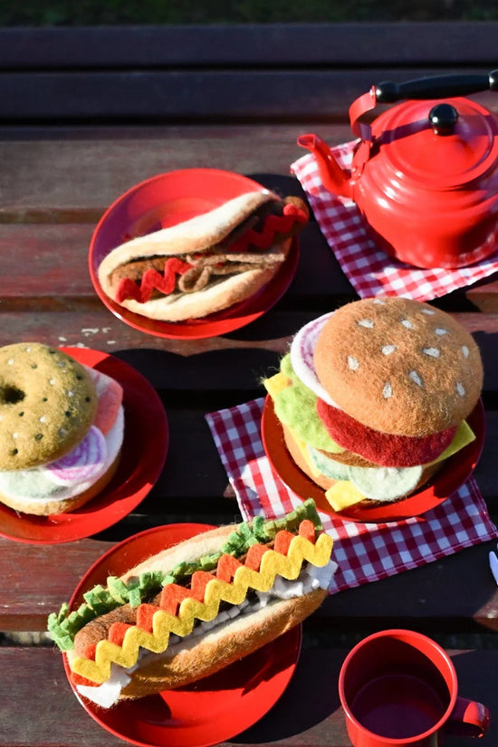 Burger Play Food Set