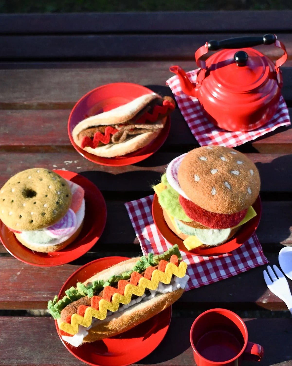 Burger Play Food Set