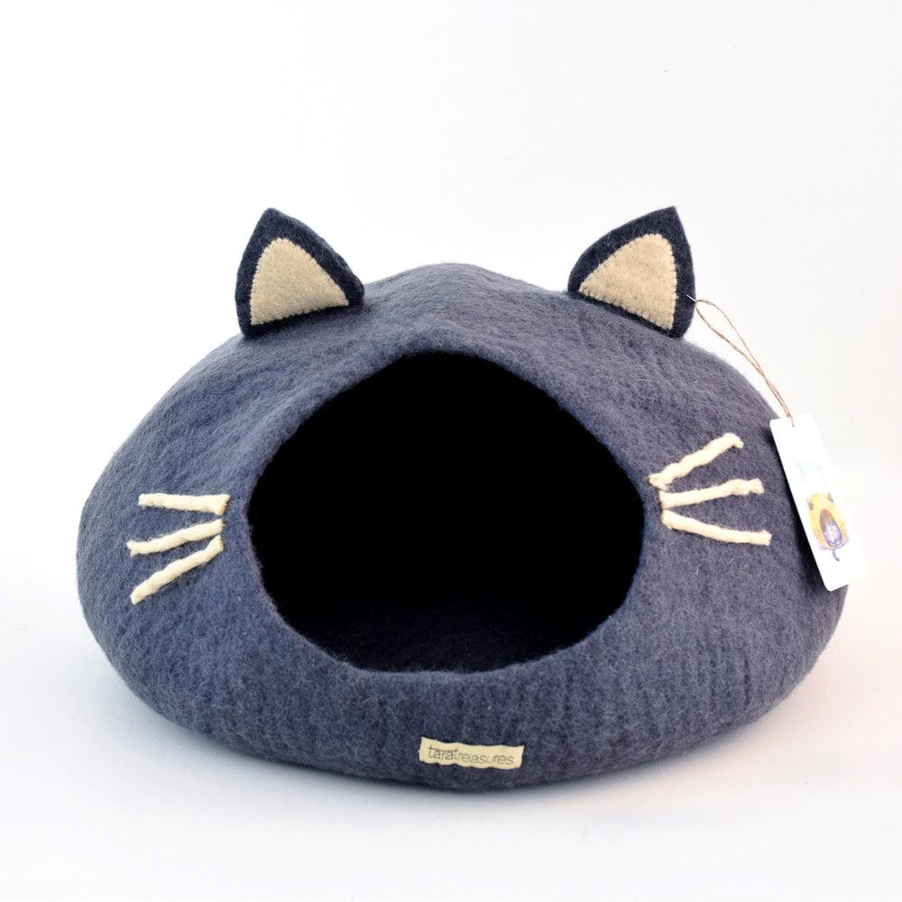 Cat Cave - Cat Head Dark Grey (Standard)