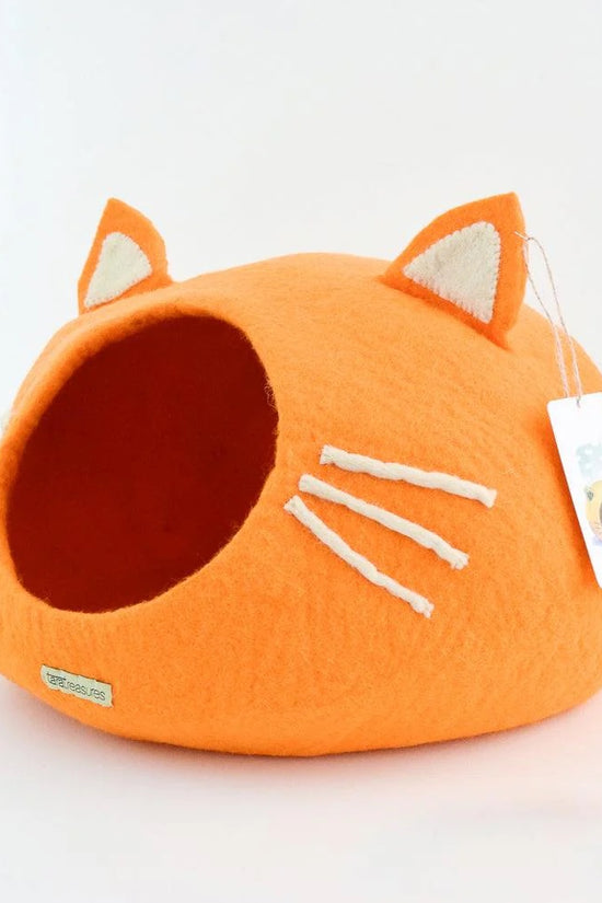 Cat Cave - Cat Head Orange