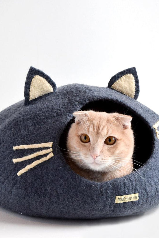 Cat Cave - Cat Head Dark Grey (Standard)