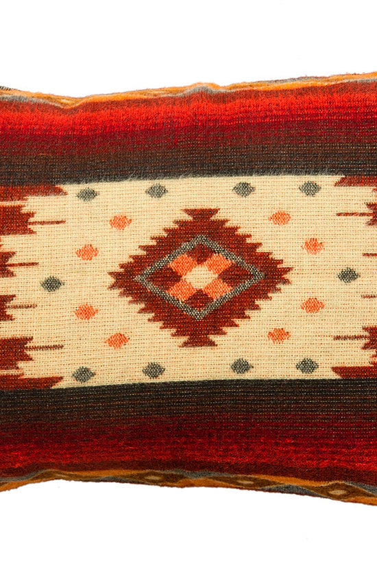 Alpaca Pillow COVER ONLY - Quilotoa  Red - 40x60cm