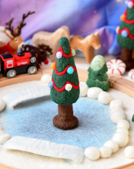 Wool Handmade Christmas Tree