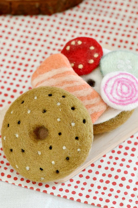 Bagel Stack Play Food Set