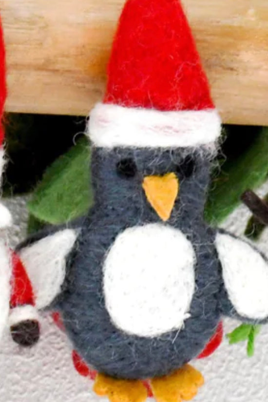 Organic Felt  Decorations for Christmas