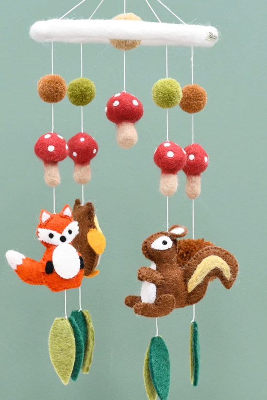 Woodland Animal Hanging Mobile