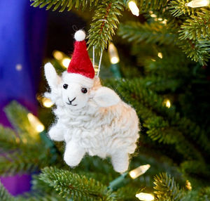 Christmas Sheep Ornaments