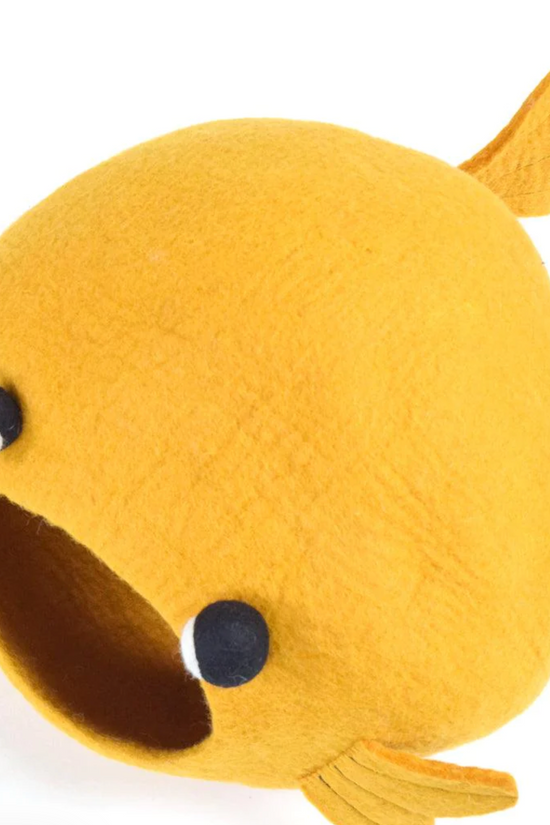 Goldfish Shaped Cat Cave