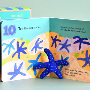 Australian Under the Sea Book and Finger Puppet Set
