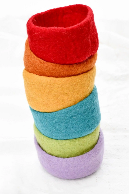 Felt Bowls in Various Colours
